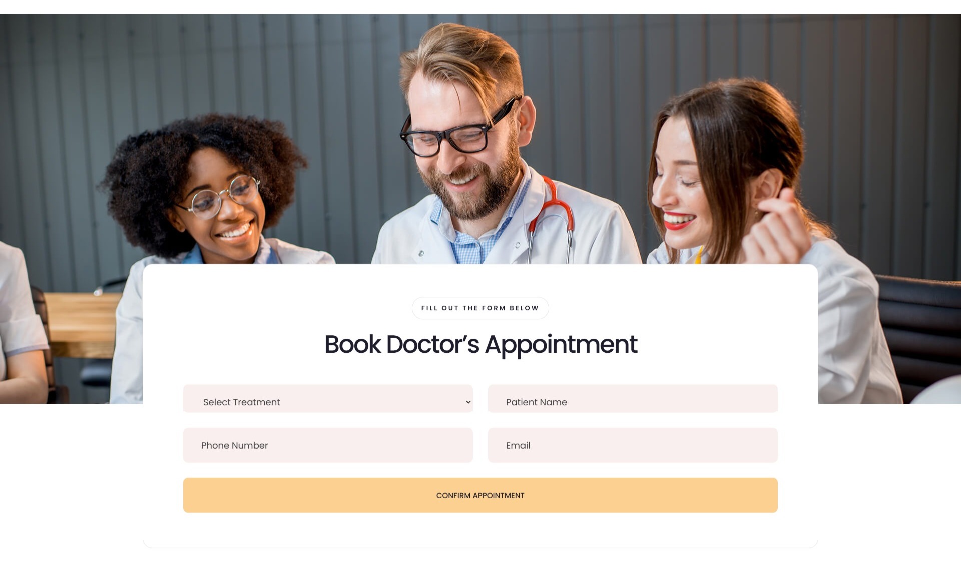 Appointment booking block
