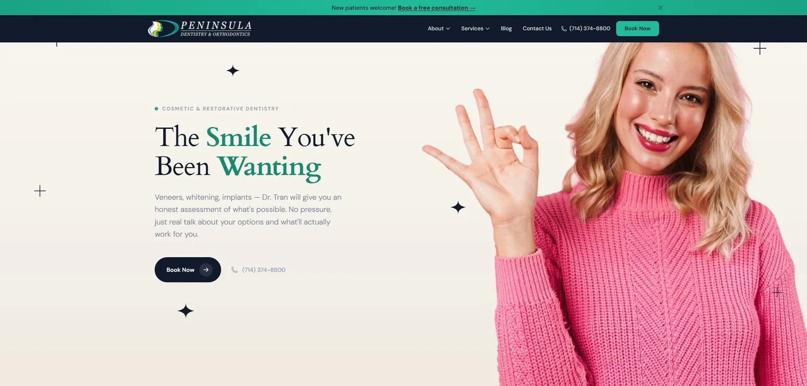 Peninsula Dentistry screenshot